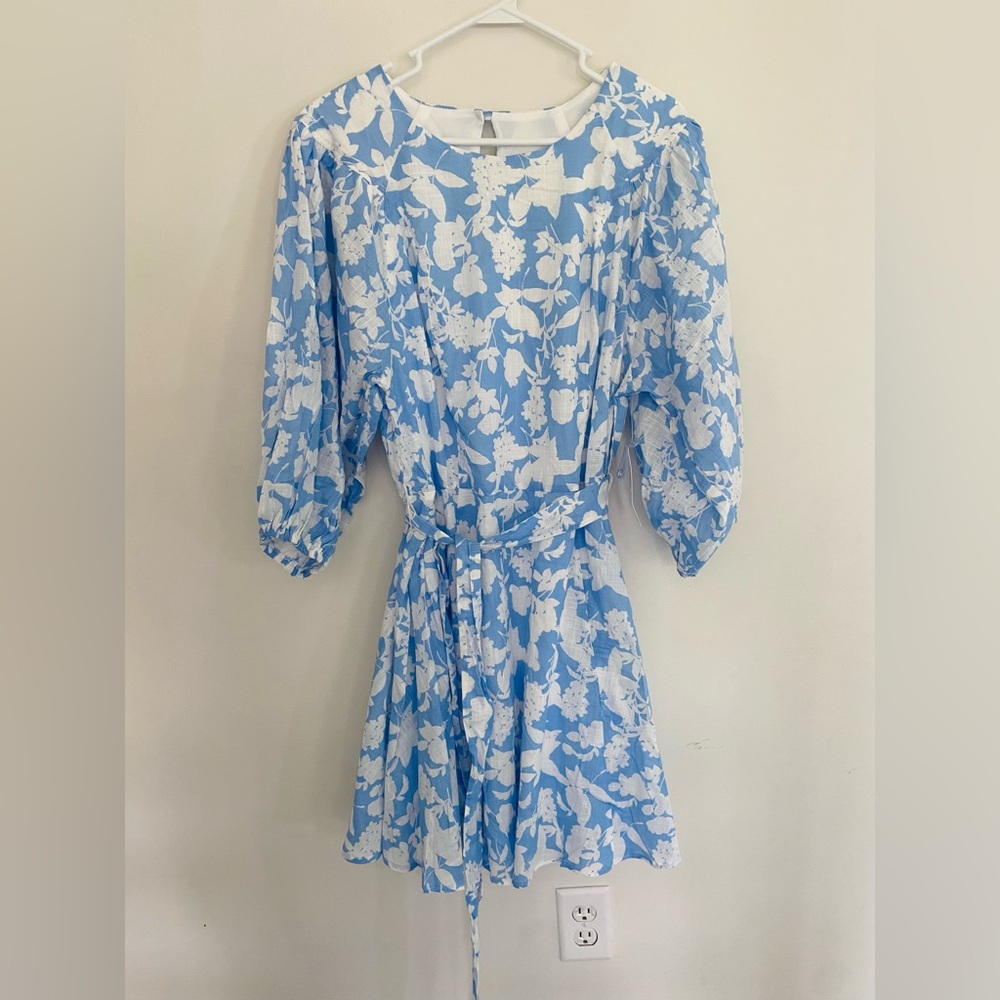 Premier Amour blue floral dress